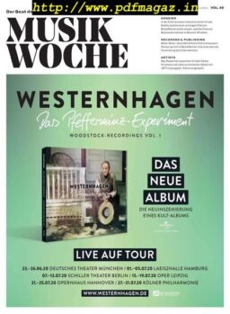 Musikwoche – 25 November 2019