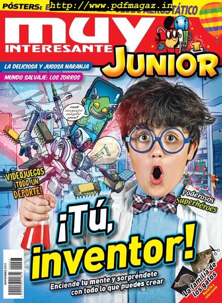 Muy Interesante Junior Mexico – noviembre 2019 Cover