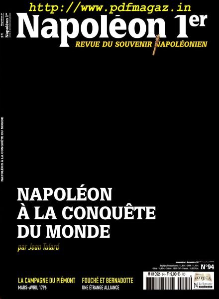 Napoleon 1er – octobre 2019 Cover