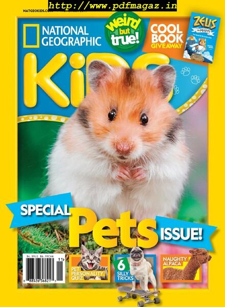 National Geographic Kids USA – November 2019 Cover