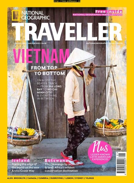 National Geographic Traveller UK – January 2020 Cover