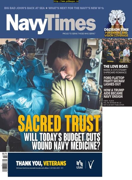 Navy Times – 11 November 2019 Cover