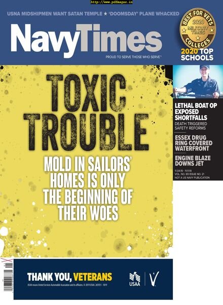 Navy Times – 28 October 2019 Cover