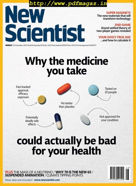 New Scientist Australian Edition – 30 November 2019 Cover