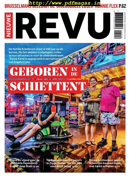 Nieuwe Revu – 06 november 2019 Cover