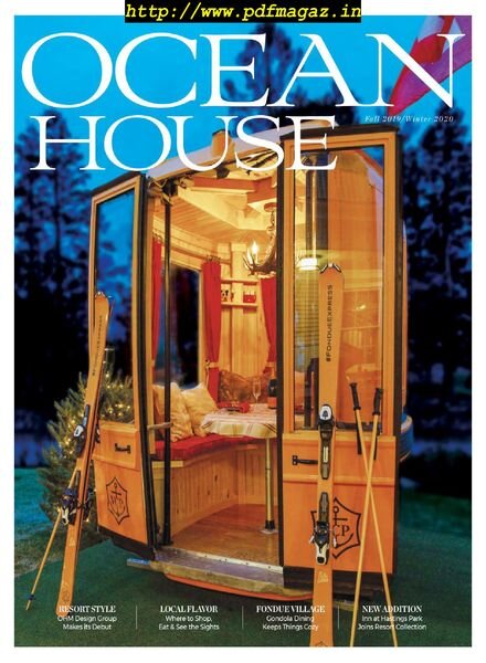 Ocean House – Fall 2019-Winter 2020 Cover