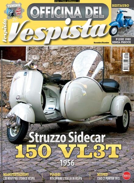 Officina del Vespista – novembre 2019 Cover