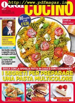 Oggi Cucino – 31 ottobre 2019