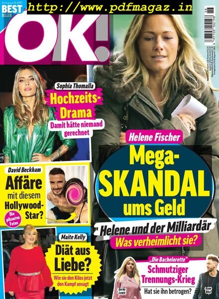 OK! Germany – 6 November 2019 Cover