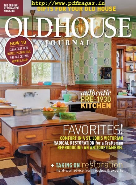 Old House Journal – November 2019 Cover