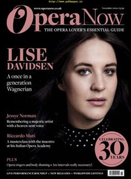 Opera Now – November 2019