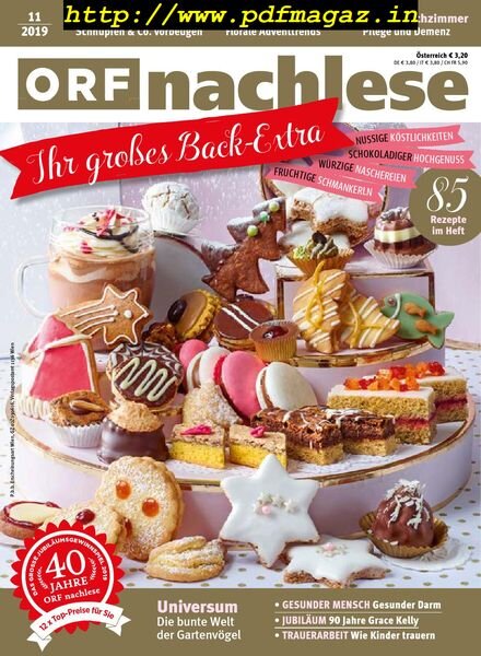 ORF nachlese – Oktober 2019 Cover