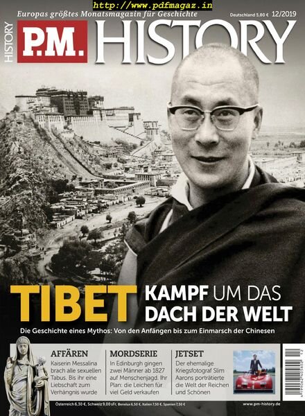 P.M. History – Dezember 2019 Cover