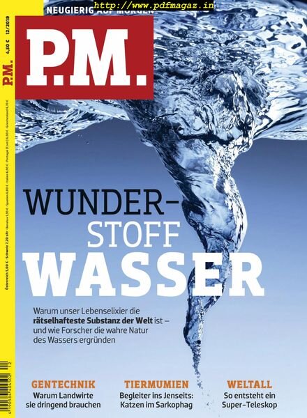 P.M. Magazin – Dezember 2019 Cover