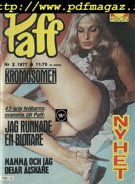 Paff – Nr. 2, 1977 Cover