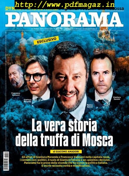 Panorama Italia – 23 ottobre 2019 Cover