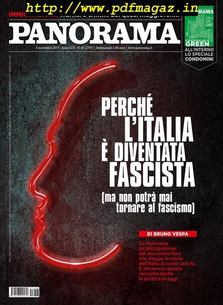 Panorama Italia – 6 Novembre 2019 Cover