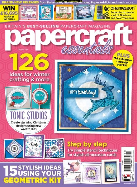 Papercraft Essentials – December 2019 Cover