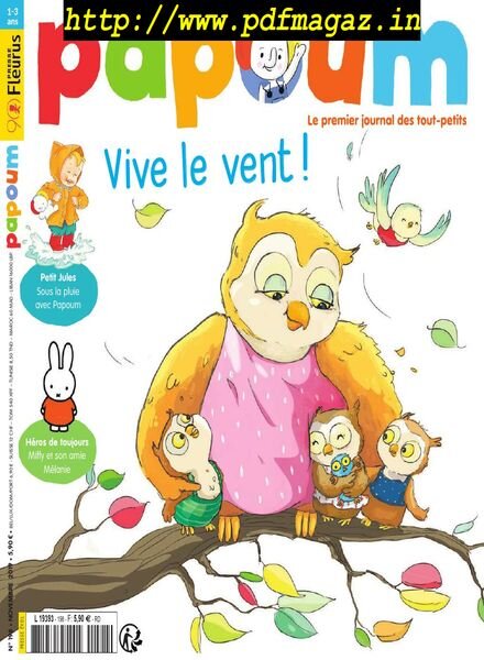 Papoum – 23 octobre 2019 Cover