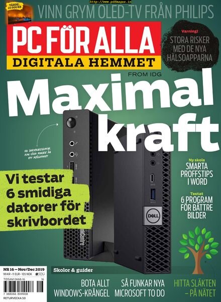 PC fOr Alla – 18 november 2019 Cover