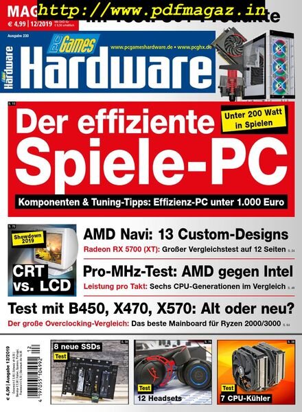 PC Games Hardware – Januar 2020 Cover