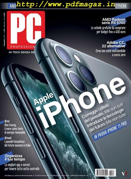 PC Professionale – Novembre 2019 Cover