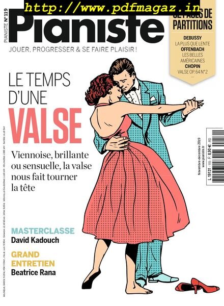 Pianiste – novembre 2019 Cover