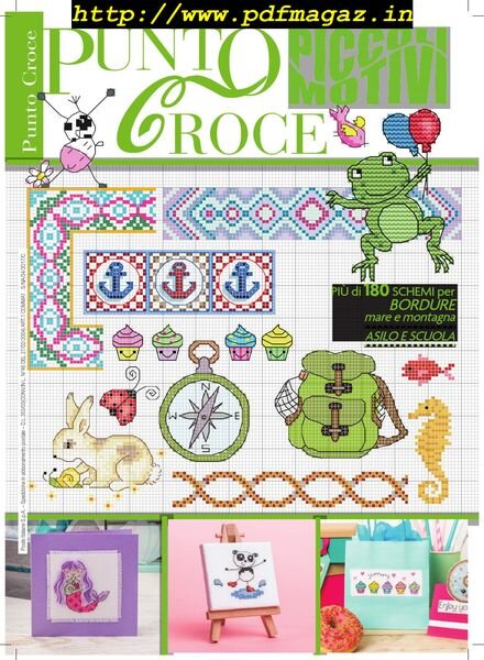 Piccoli Motivi Punto Croce – Luglio-Agosto 2018 Cover
