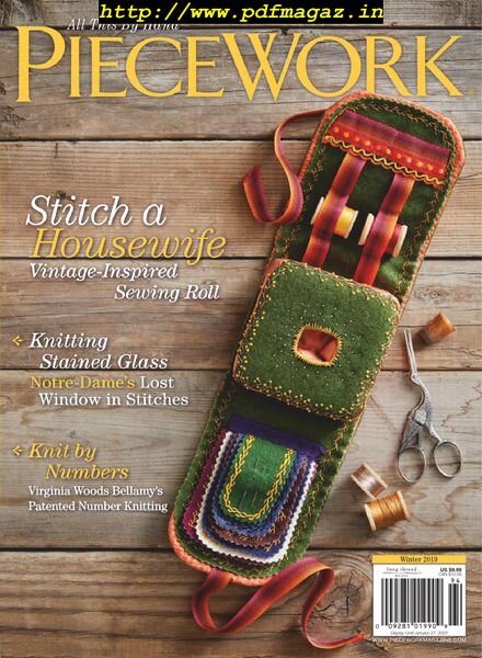 PieceWork – November-December 2019 Cover