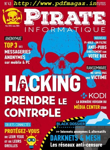 Pirate Informatique – octobre 2019 Cover