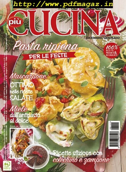 piuCUCINA – Dicembre 2019 – Gennaio 2020 Cover