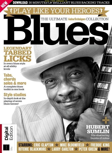 Play Like Your Heroes Blues – October 2019 Cover