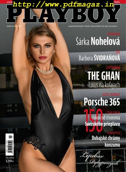 Playboy Slovakia – November 2019 Cover
