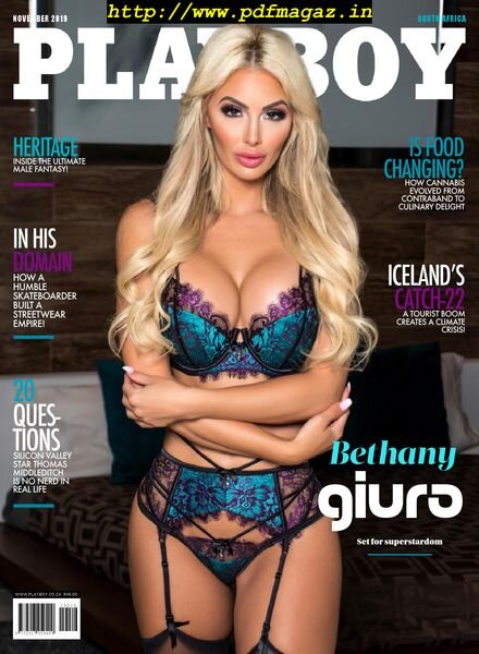 Playboy South Africa – November 2019 Cover
