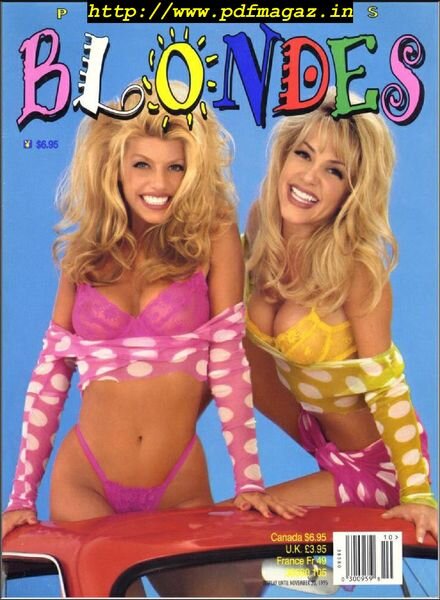 Playboy’s Blondes – November 1995 Cover