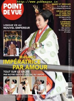 Point de Vue – 30 octobre 2019