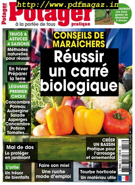 Potager Pratique – decembre 2019 Cover