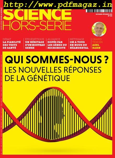 Pour la Science – novembre 2019 Cover