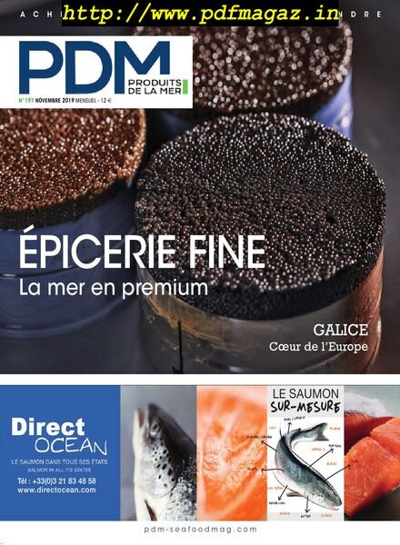Produits de la Mer – 01 novembre 2019 Cover