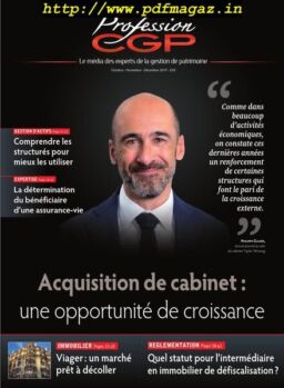 Profession CGP – octobre 2019
