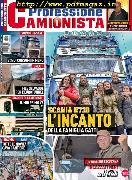 Professione Camionista – Maggio 2019 Cover