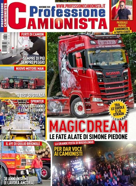 Professione Camionista – novembre 2019 Cover