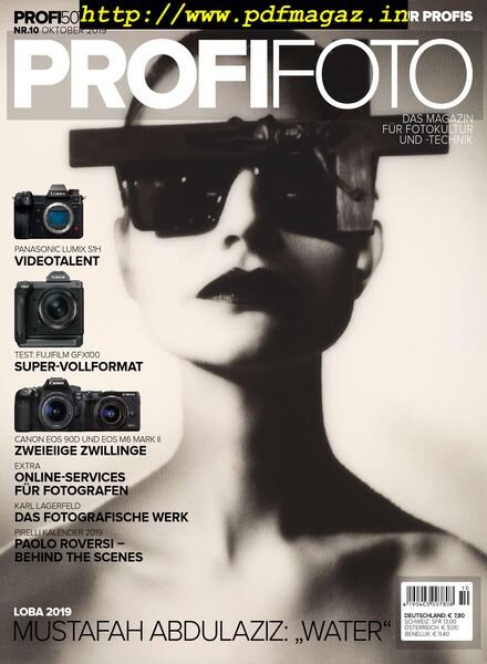 Profifoto – Oktober 2019 Cover