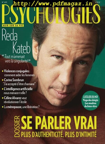 Psychologies France – novembre 2019 Cover
