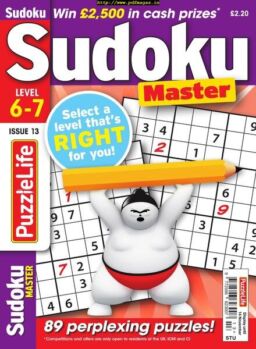 PuzzleLife Sudoku Master – October 2019