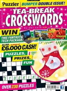 Puzzler Tea-Break Crosswords – November 2019