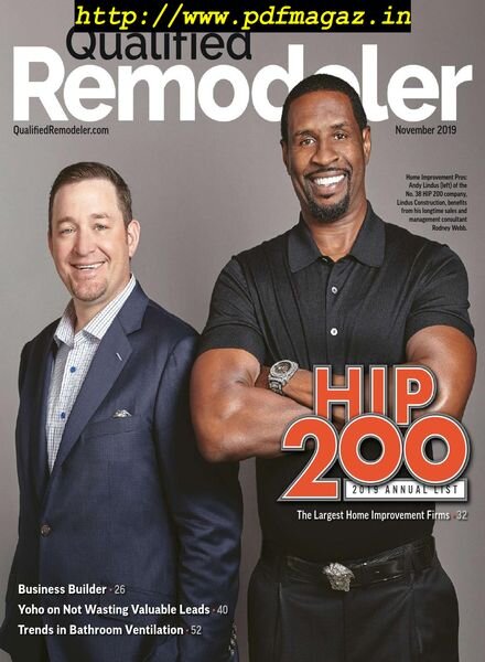 Qualified Remodeler – November 2019 Cover
