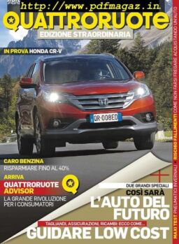 Quattroruote Italia – Edizione Straordinaria – Novembre 2012