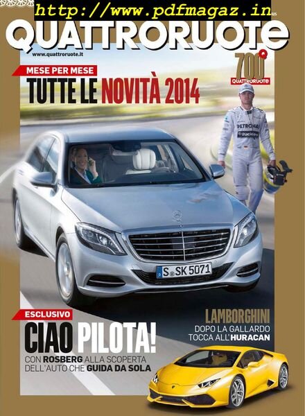 Quattroruote Italia – Gennaio 2014 Cover