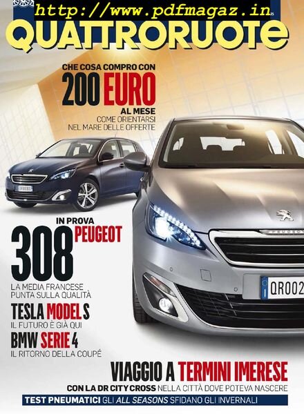 Quattroruote Italia – Novembre 2013 Cover